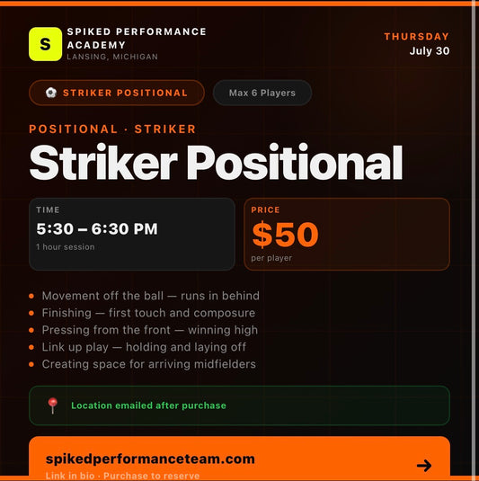 Striker Positional Training - July 30th
